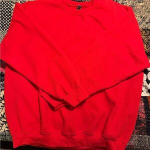 Gildan Vibrant Red Crewneck Sweater